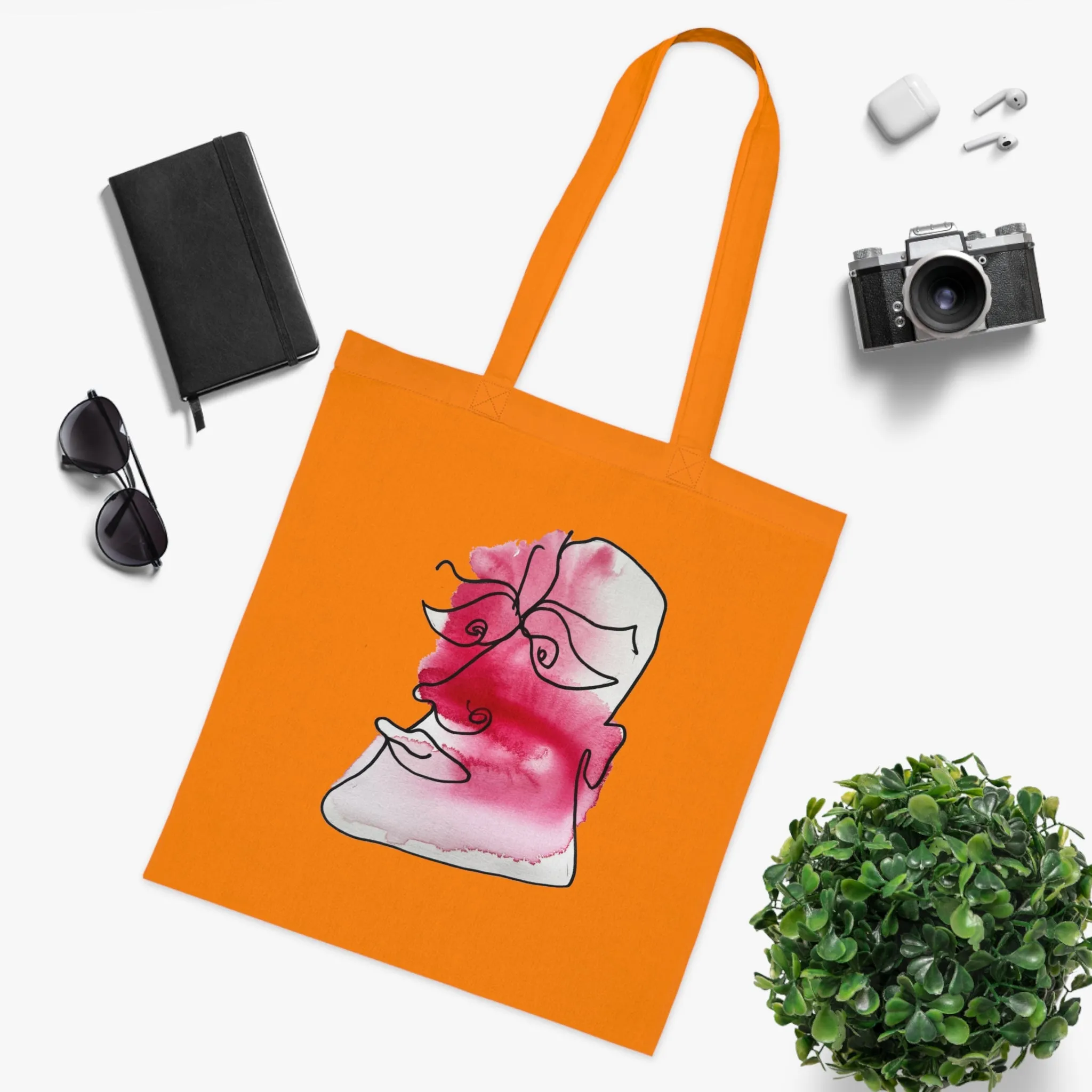 Comfy - Versatile 100% Cotton Tote: Vibrant Colors, Light & Practical