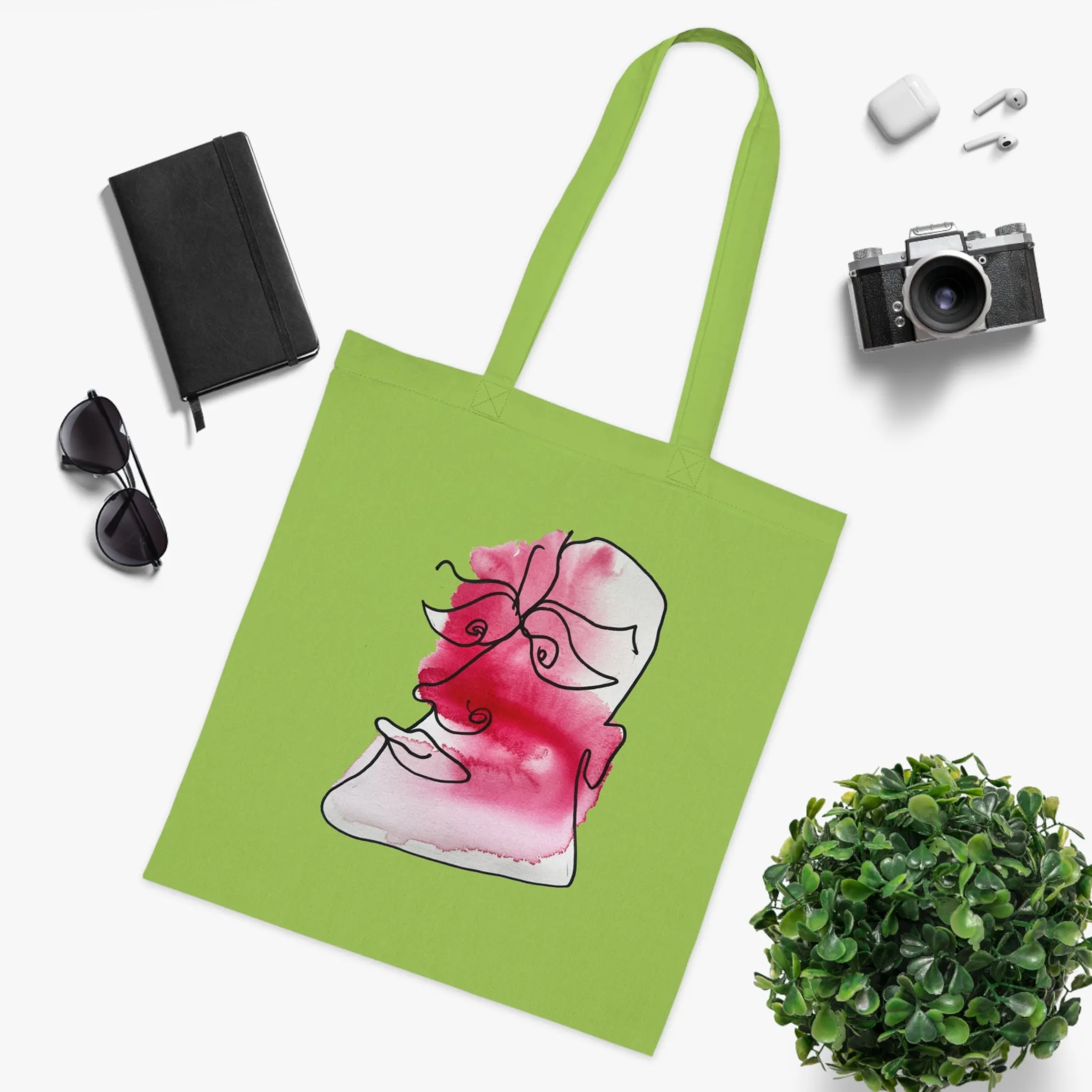 Comfy - Versatile 100% Cotton Tote: Vibrant Colors, Light & Practical