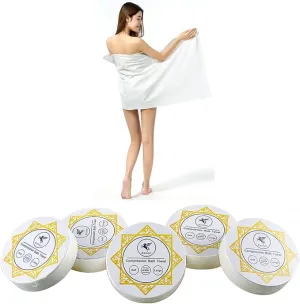 Compressed Towel Tablets Travel Towels Disposable Large Reusable 55x28 Inch for Camping Sports Hiking Beach Swim (55x28 Inch)