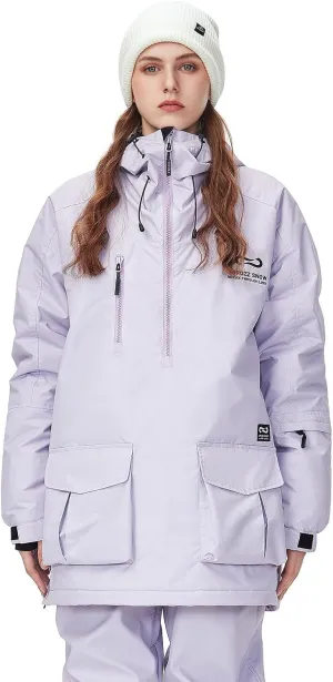 COPOZZ Ski Jacket Waterproof Breathable All Weather Protection for Men Women Perfect for Skiing Hiking and Outdoor Activities