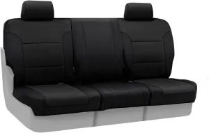 Coverking Custom Fit Front 40/20/40 Seat Cover for Select Ford F-150 Models - Neosupreme Solid (Black)