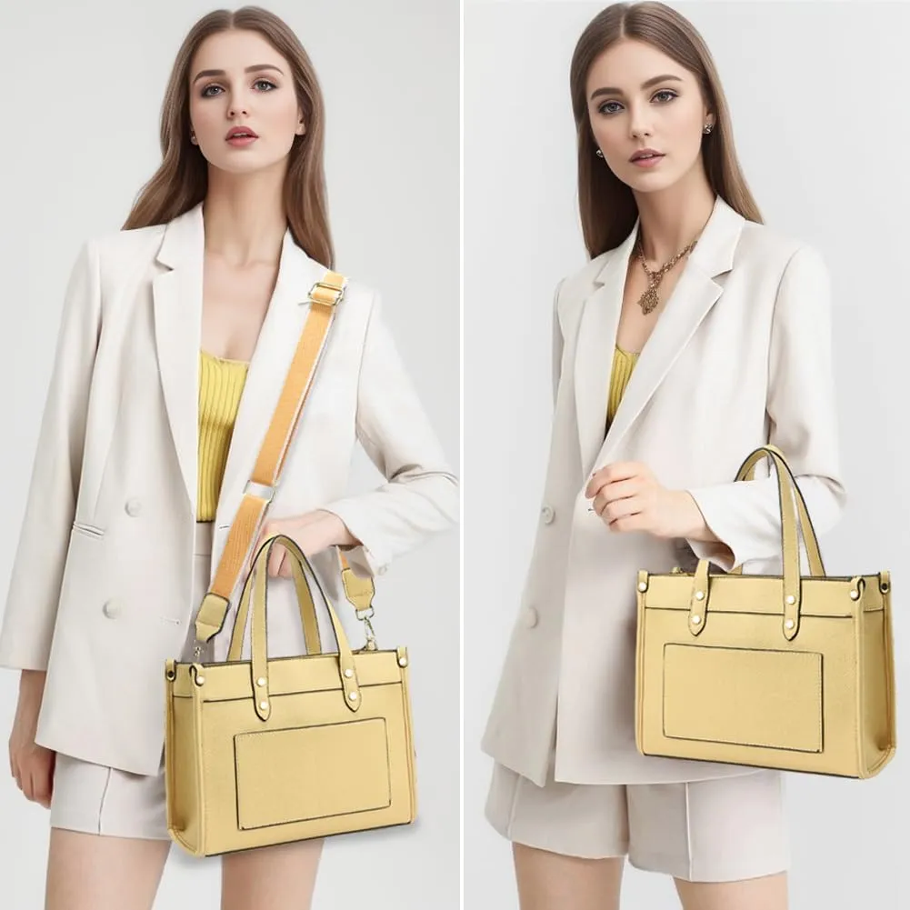 CROJUYI Tote Bag for Women - Satchel Purse and Handbags Ladies Shoulder Totes Crossbody Bags