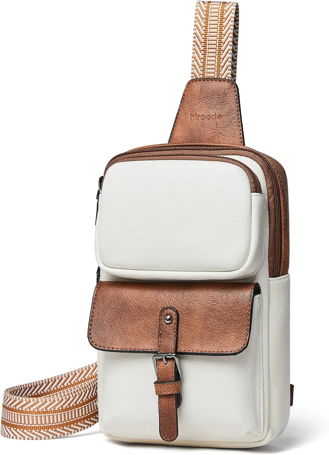 Crossbody Bags for Women Men Sling Bag 5 Pockets Fanny Pack Sling Backpack Chest Daypack Travel Purse Anti Theft