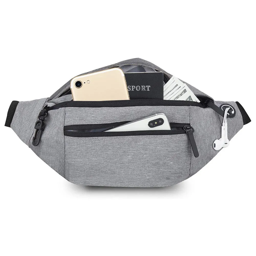 Crossbody Fanny Pack Bag, Unisex Waist Bag, Fashion Travel  Sports Chest Bag
