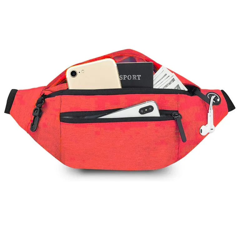 Crossbody Fanny Pack Bag, Unisex Waist Bag, Fashion Travel  Sports Chest Bag