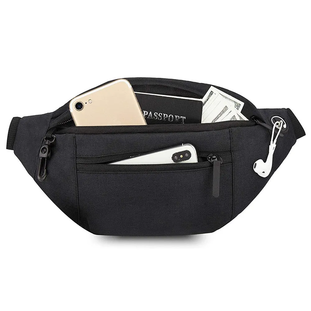 Crossbody Fanny Pack Bag, Unisex Waist Bag, Fashion Travel  Sports Chest Bag