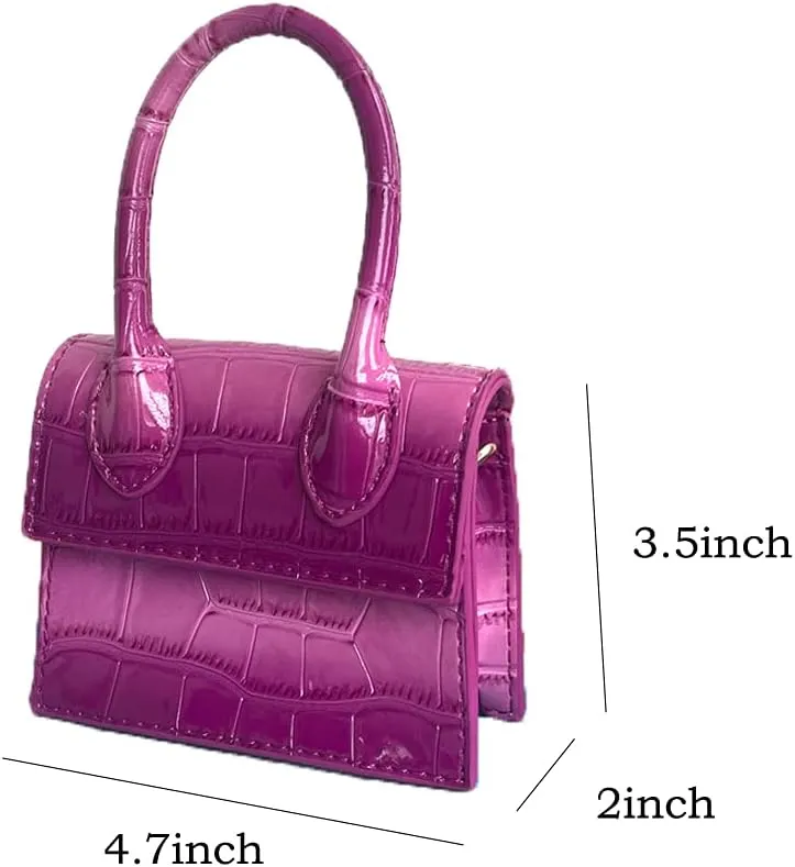 Cute Purse Mini Crossbody Bags for Women Top Handle Clutch Handbag