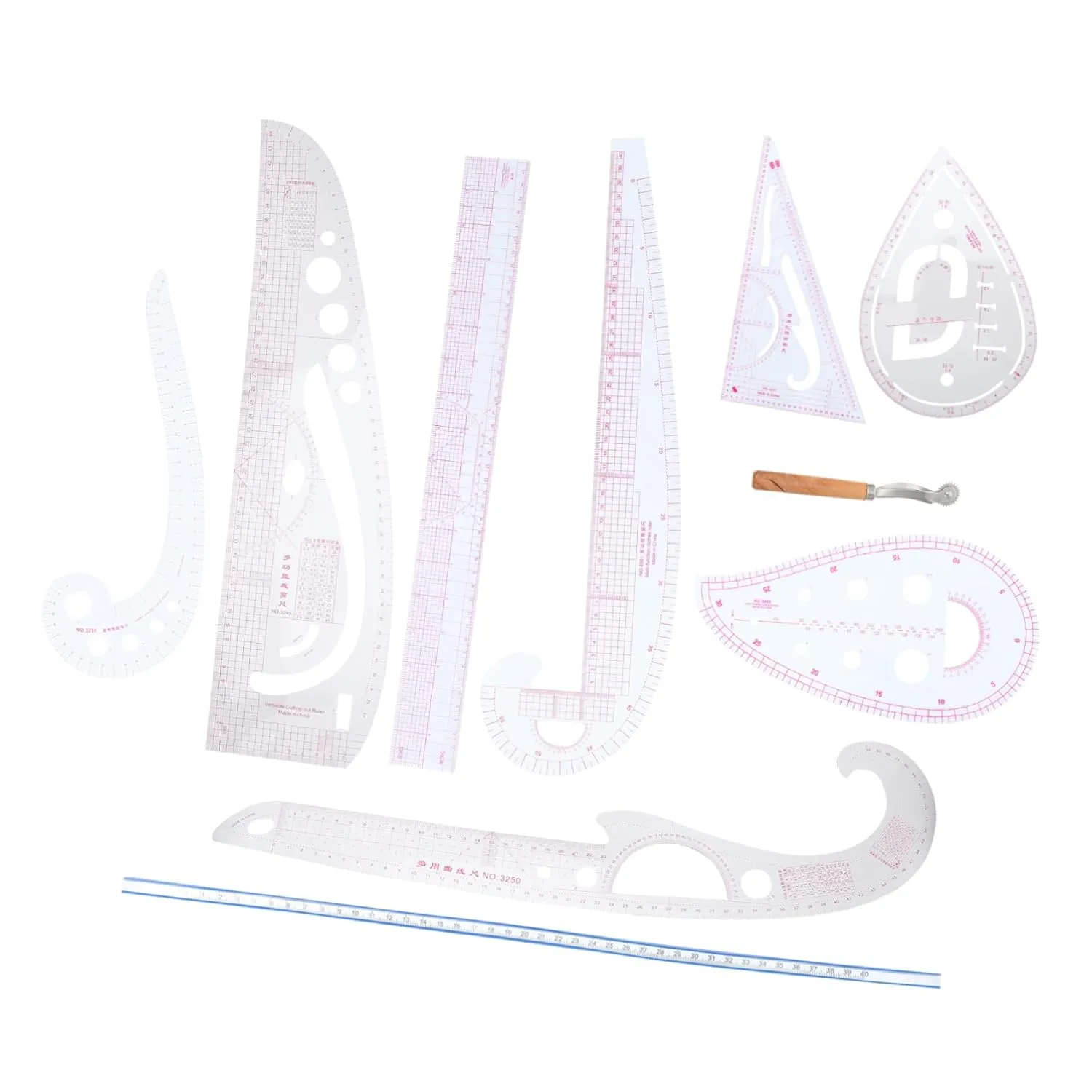 Cutting Ruler Combination Clothing Patchwork Ruler Easy-to-Read Scales