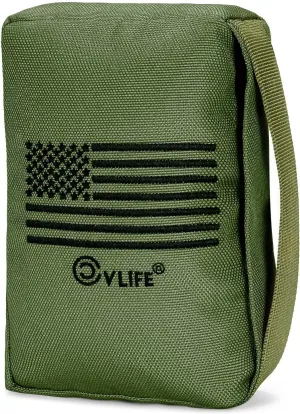 CVLIFE Shooting Rest Bag Hunting Gun Holders Squeeze Bag Long Range Precision Rifle Rest Shooting Bag Rest Front & Rear Shooting Rest for Rifle for Outdoor