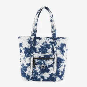 Dallas Cowboys Tie-Dye Takeaway Tote Bag