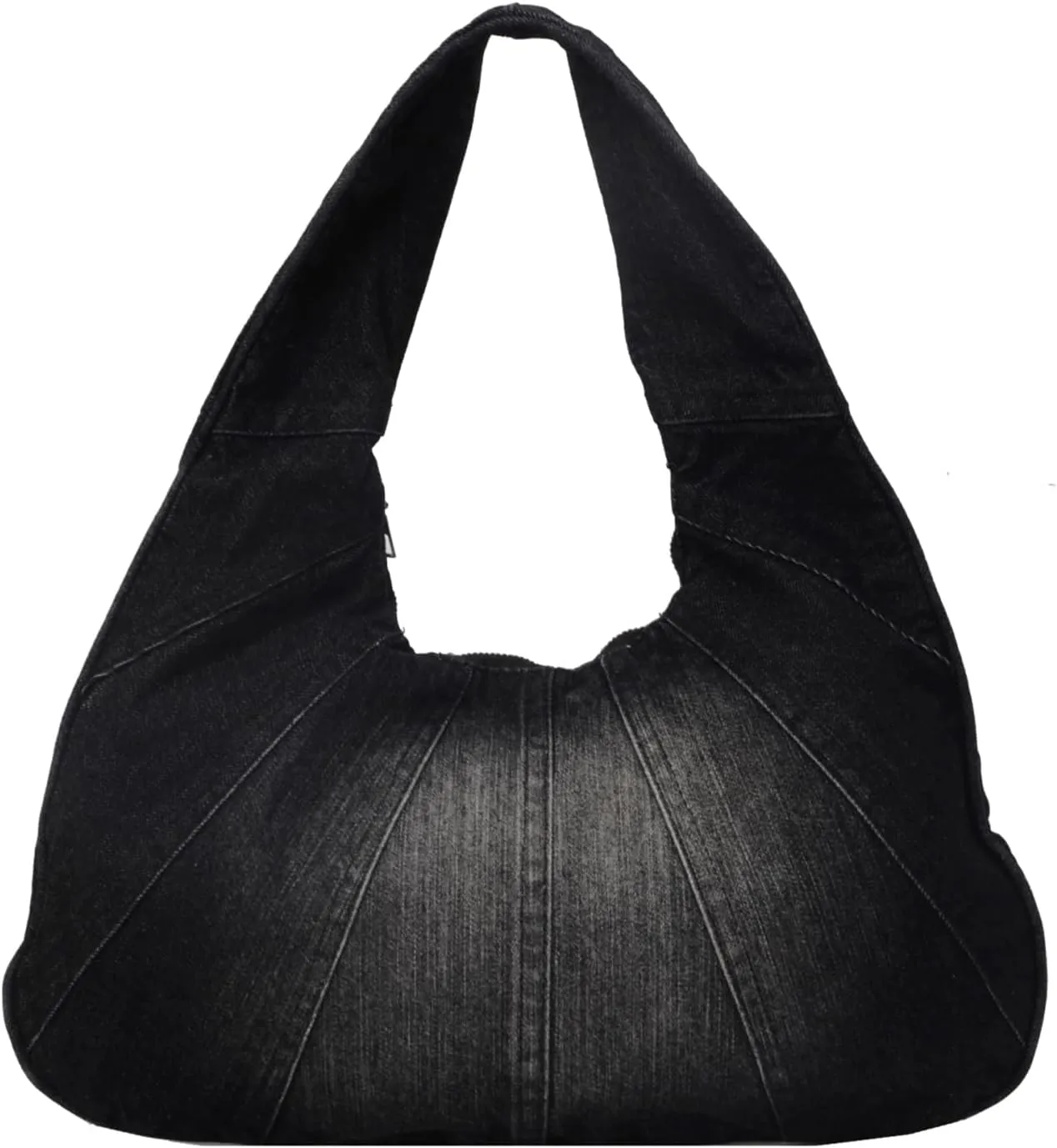 Denim Purse, Trendy Jean Purses for Women Denim Hobo Bag Y2K Shoulder Bag Handbags