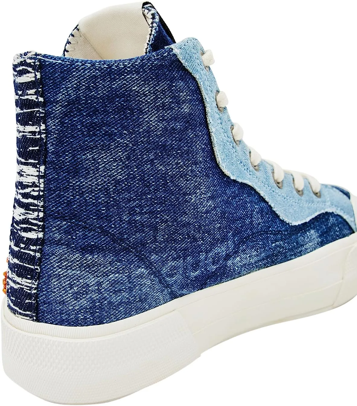 Desigual Women's Shoes 4 Woman Fabric Sneakers High