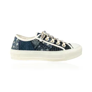 Dior Walk 'n' Dior Patchwork Denim Sneaker