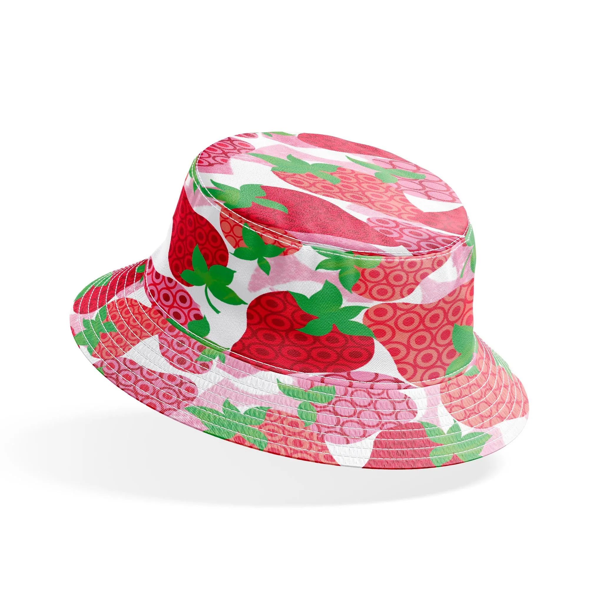 Dotted & Delicious - Playful Strawberry Fabric