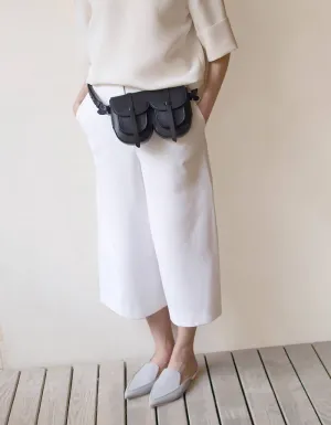 Double Mini Eraser Beltpack/Shoulder Bag