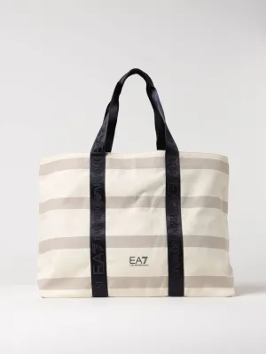 Ea7 Swimwear Tote Bags Woman Beige