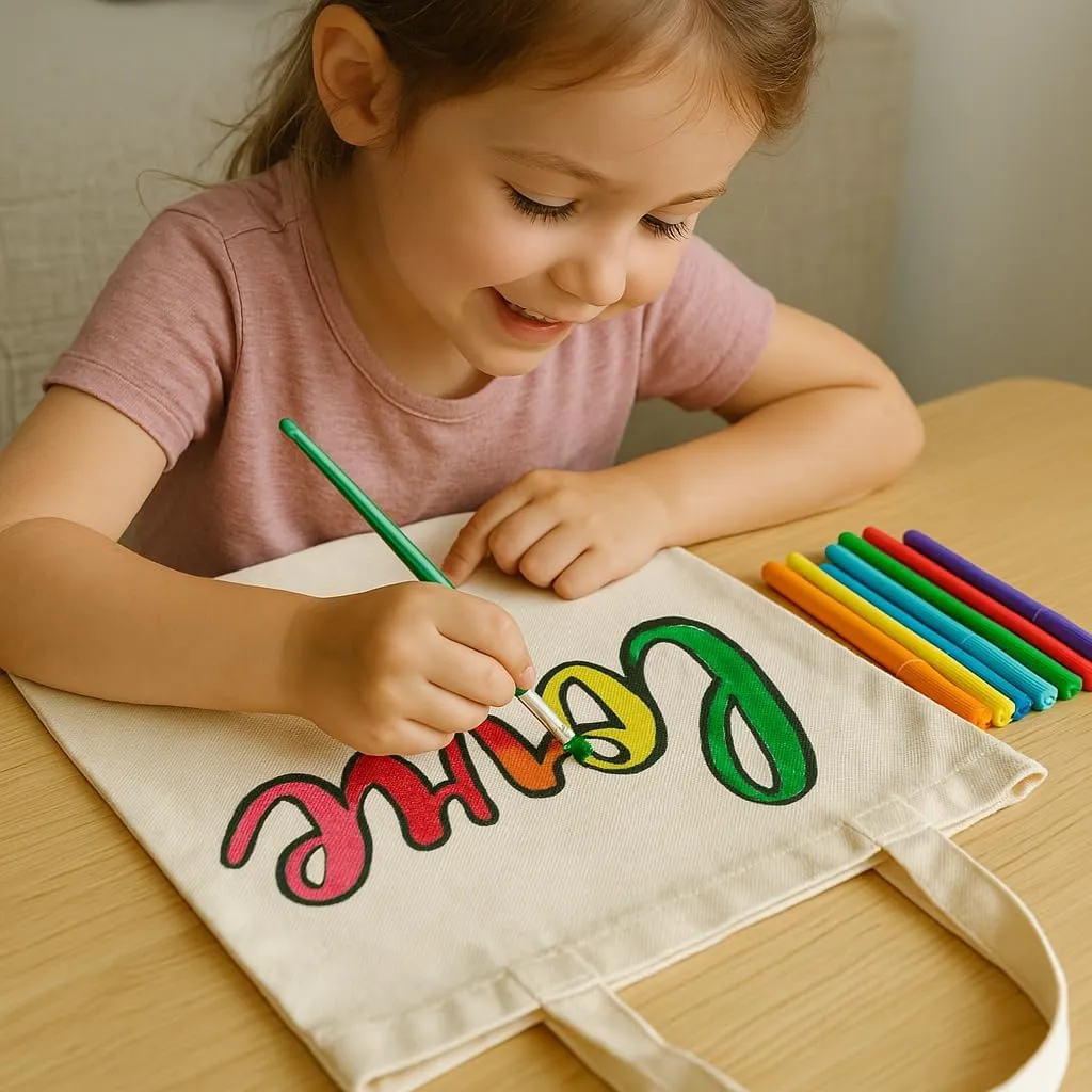 Egyptian Made Cotton Tote Bags Bulk, 15x16". Ideal for DIY, Shopping, Embroidery, HTV Vinyl, Printing, Goodie & Gift Bags