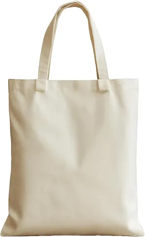 Egyptian Made Cotton Tote Bags Bulk, 15x16". Ideal for DIY, Shopping, Embroidery, HTV Vinyl, Printing, Goodie & Gift Bags