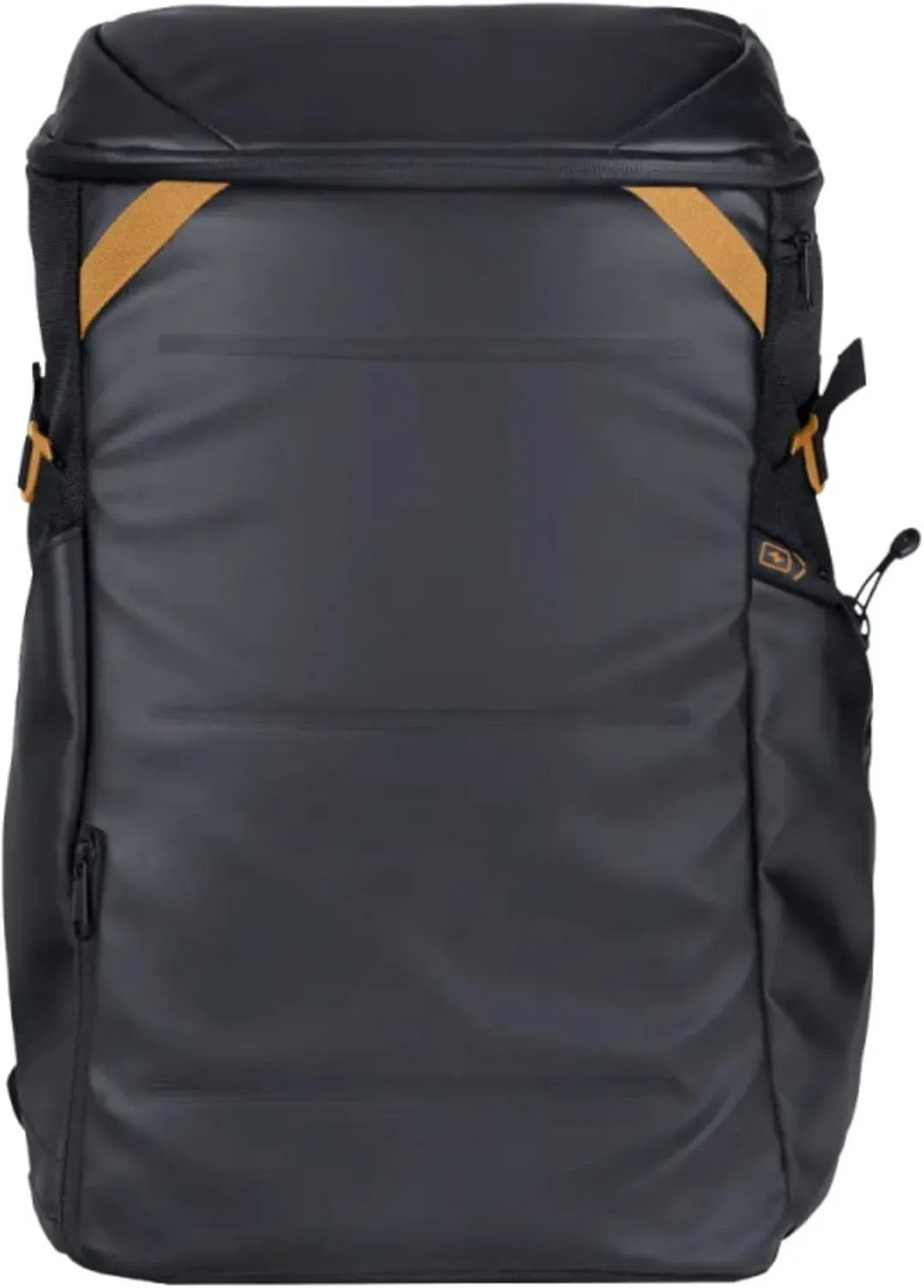 ELÄÄ Upright Daypack - Premium Commuter Backpack with Laptop Compartment, USB Charging Port, Magnetic Water Bottle Pocket - Top Loading Work Backpack - 20L Carry-On Travel (Olive/Black)