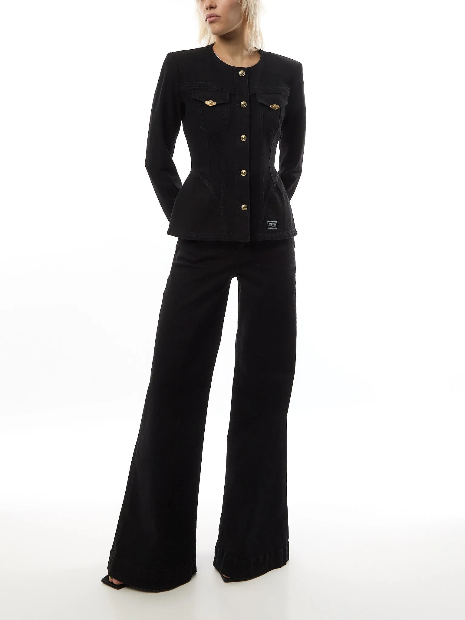Embellished Flared Jeans