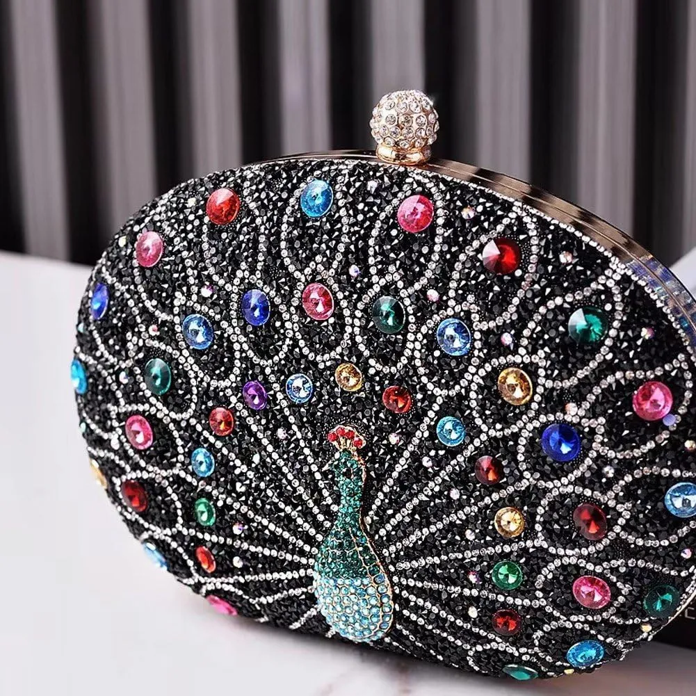 Evening Bag Vintage Handbag Evening Bags Rhinestone Shoulder Bag for Women Evening Wedding Party