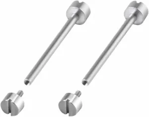 Ewatchparts 2 Pcs Replacement Tube & Screw Pin Compatible with Invicta Watch Band Strap Lugs Stainless Steel