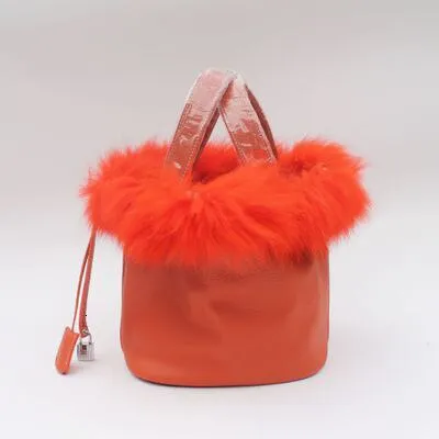 Excellent Hand Hair Limited-edition Fur Bag Real Fox LUCDO