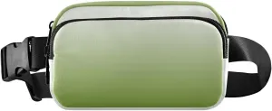 Fanny Pack for Women Men with Zipper Olive Drab Fashion Waist Pack, Small Cross Body bags for Running,Hiking,Cycling,Travel 20840-1