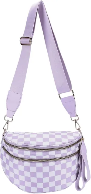 Fashion Crossbody Bag for Women Large Capacity Simple Design Adjustable Strap Daily and Travel Bag