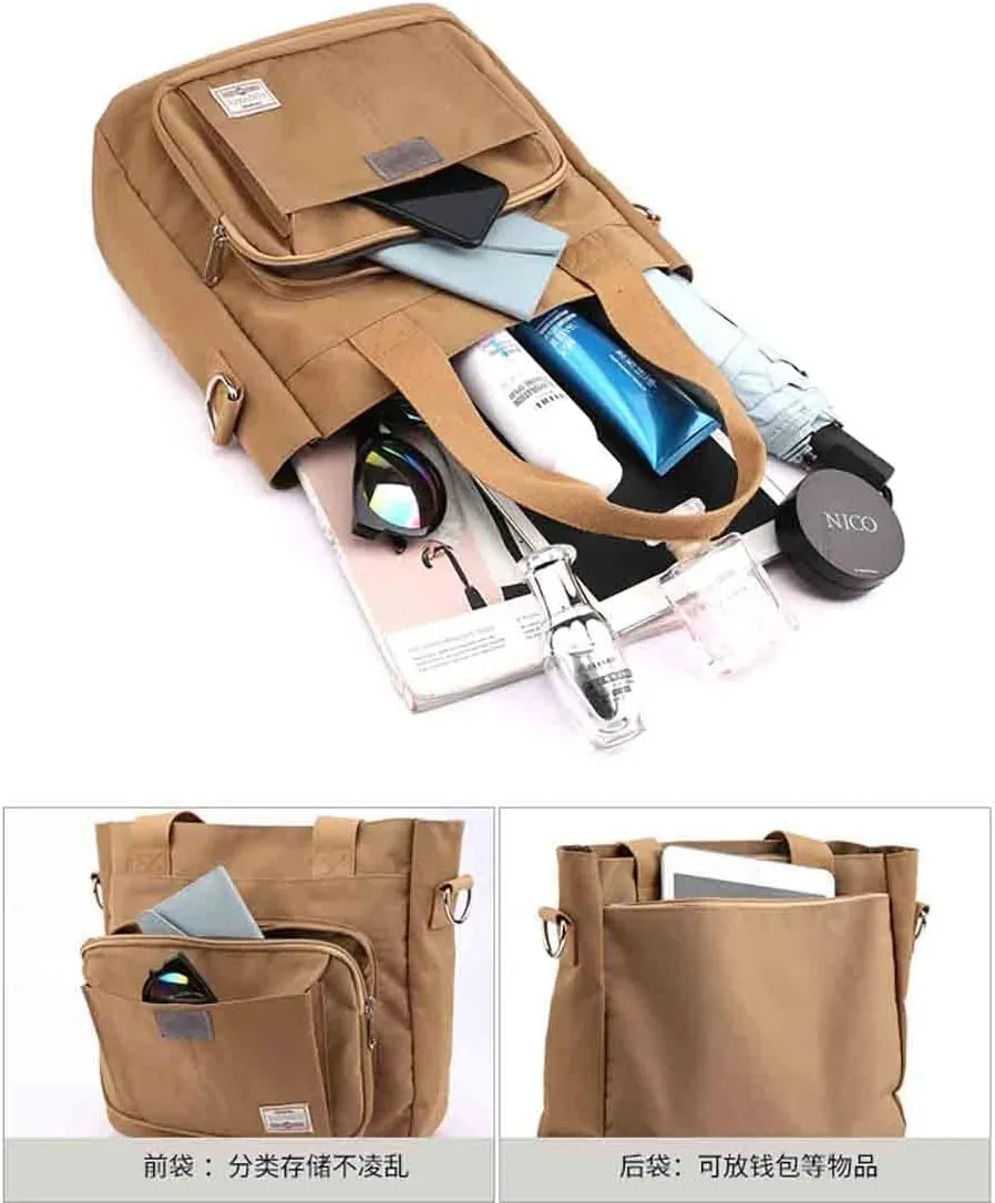 Fashion Women's Canvas Bag Mommy Large Capacity Crossbody Bag Nylon Casual Women's Shoulder Bag