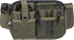 First Lifesaver Nurse Fanny Pack with Multi-Compartment and Tape Holder For Nurses and Nursing Students (Moss)