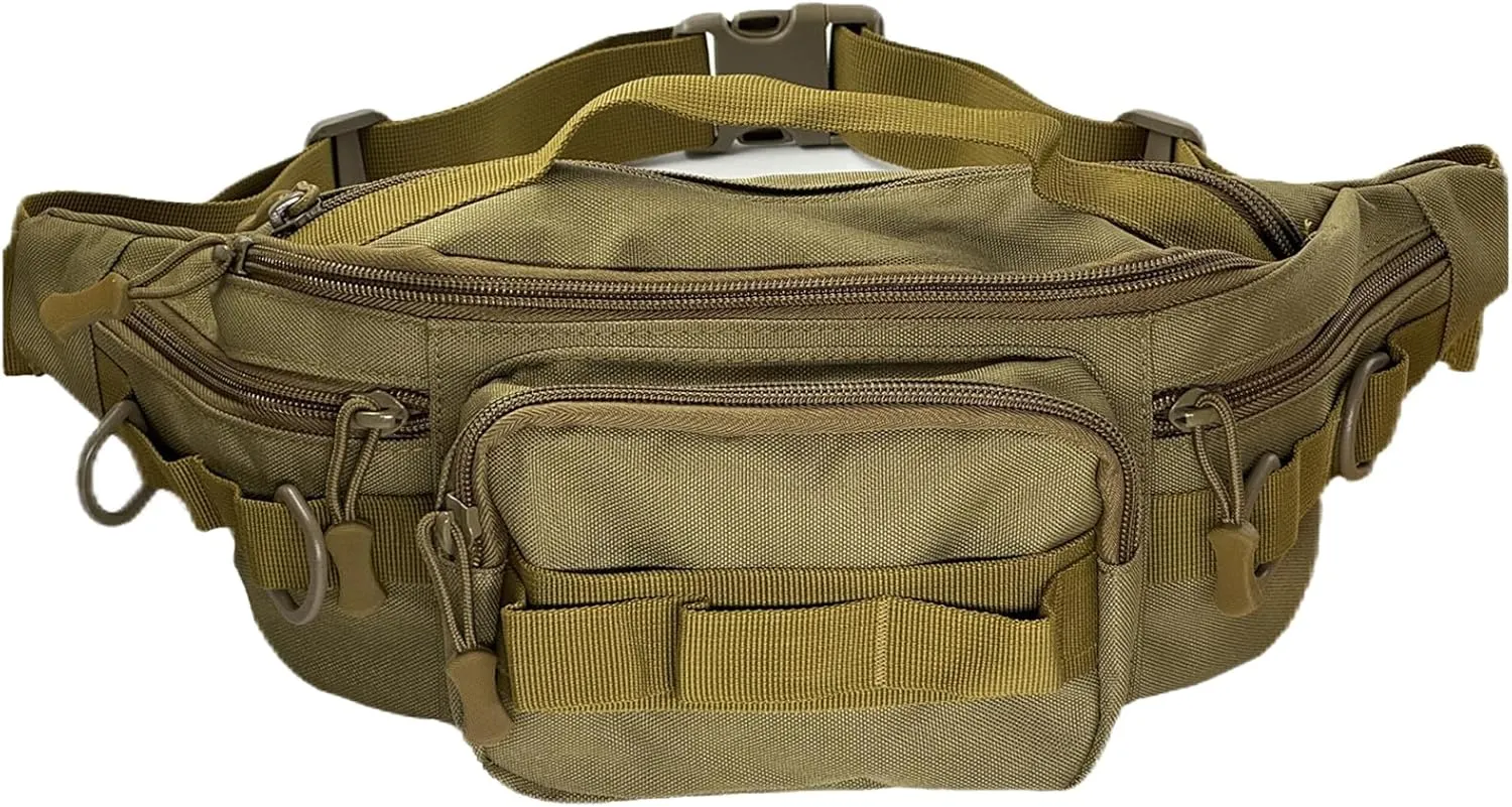 Fishing Fanny Pack for Men - Easy to Use and Adjust Waist Pack With Plenty of Space