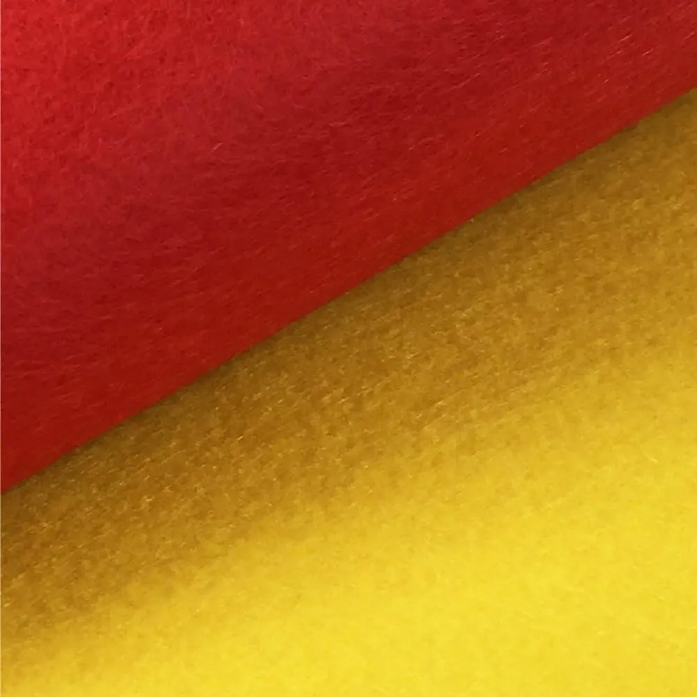 flic-flac 42pcs 12 x 12 inches (30cm*30cm) Felt Fabric Sheet Assorted Color Felt Pack DIY Craft Squares Nonwoven