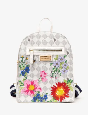 FLORAL DIAMOND BACKPACK