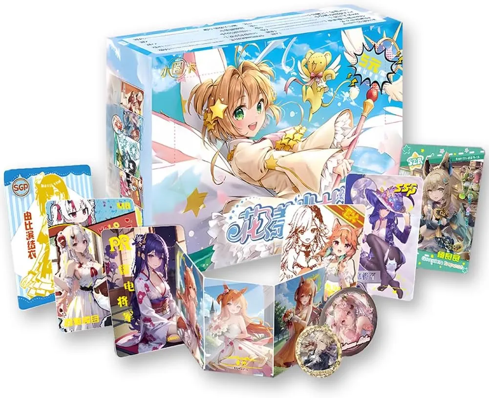 Flowery Girl - Midsummer Chapter - 1 Box, Anime Collection MEIKA Series Girl Cards Waifu Trading Card (HYSN5-01)