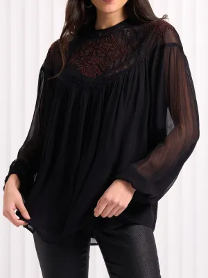 FOIL BEAD FANCY TOP