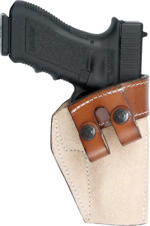 Front Line Inside The Waistband Yamam Leather Holster (Brown), Right Hand, Jericho-Baby Eagle FSL Compact