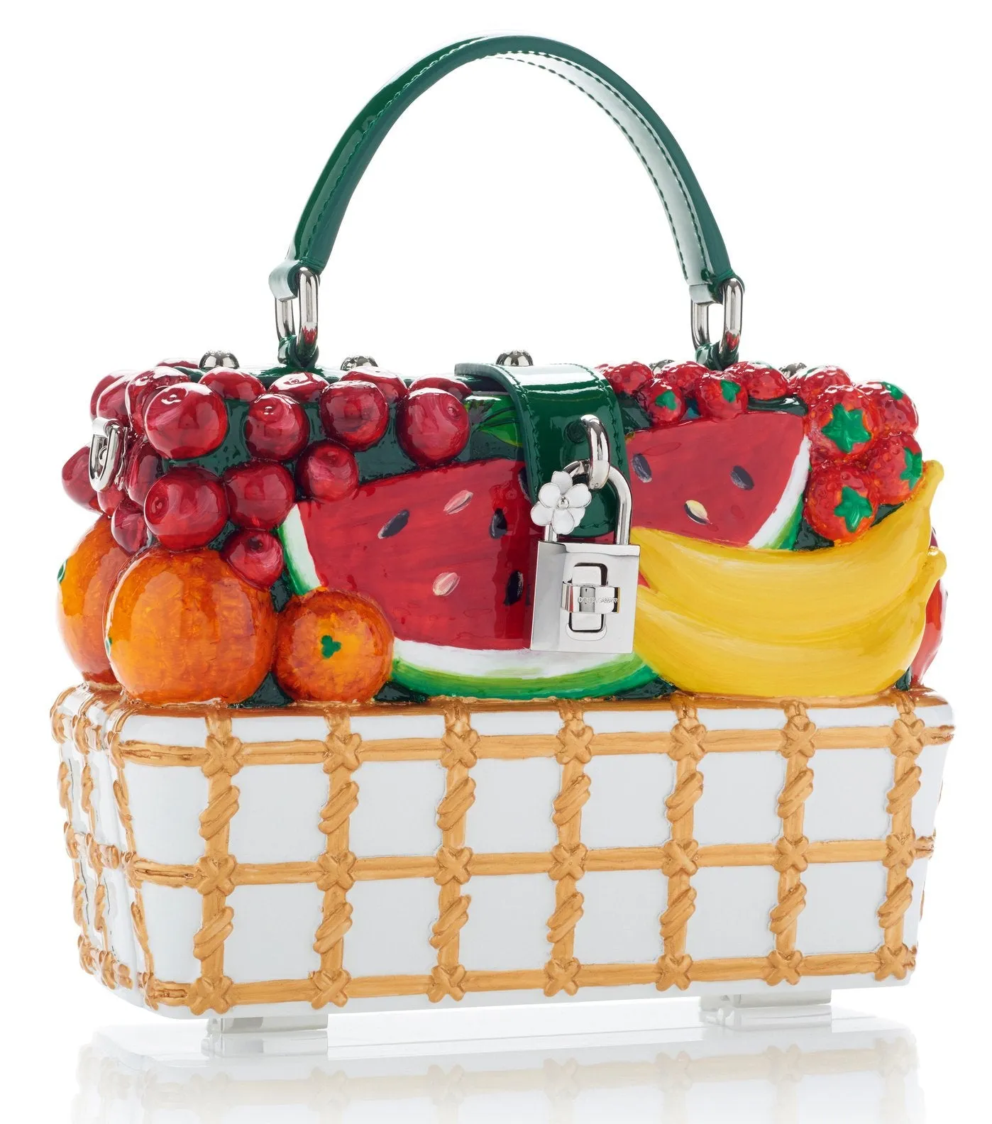 Fruit-Embellished Tote
