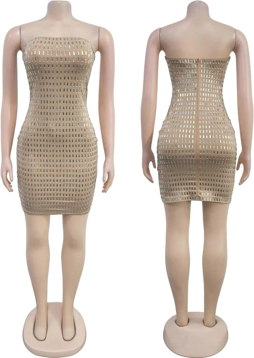 Fully Lined Stretchy Sequin Mini Dress for Women Cocktail,Prom,Night Out