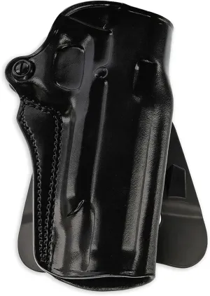 Galco Speed Master 2.0 Paddle/Belt Holster, Right Hand, Black, SM2-266RB