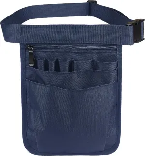 GEEDUD Nurse Fanny Pack, Nurse Pouch for Women Men Nurses Utility Pocket Organizer(Blue)