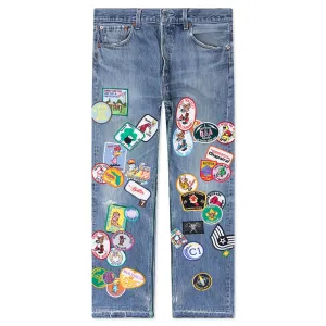Gentlemen's Denim Pants - Indigo