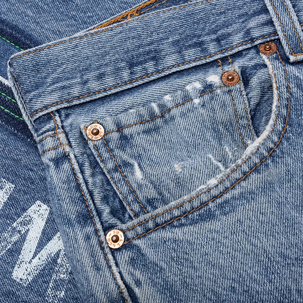 Gentlemen's Denim Pants - Indigo