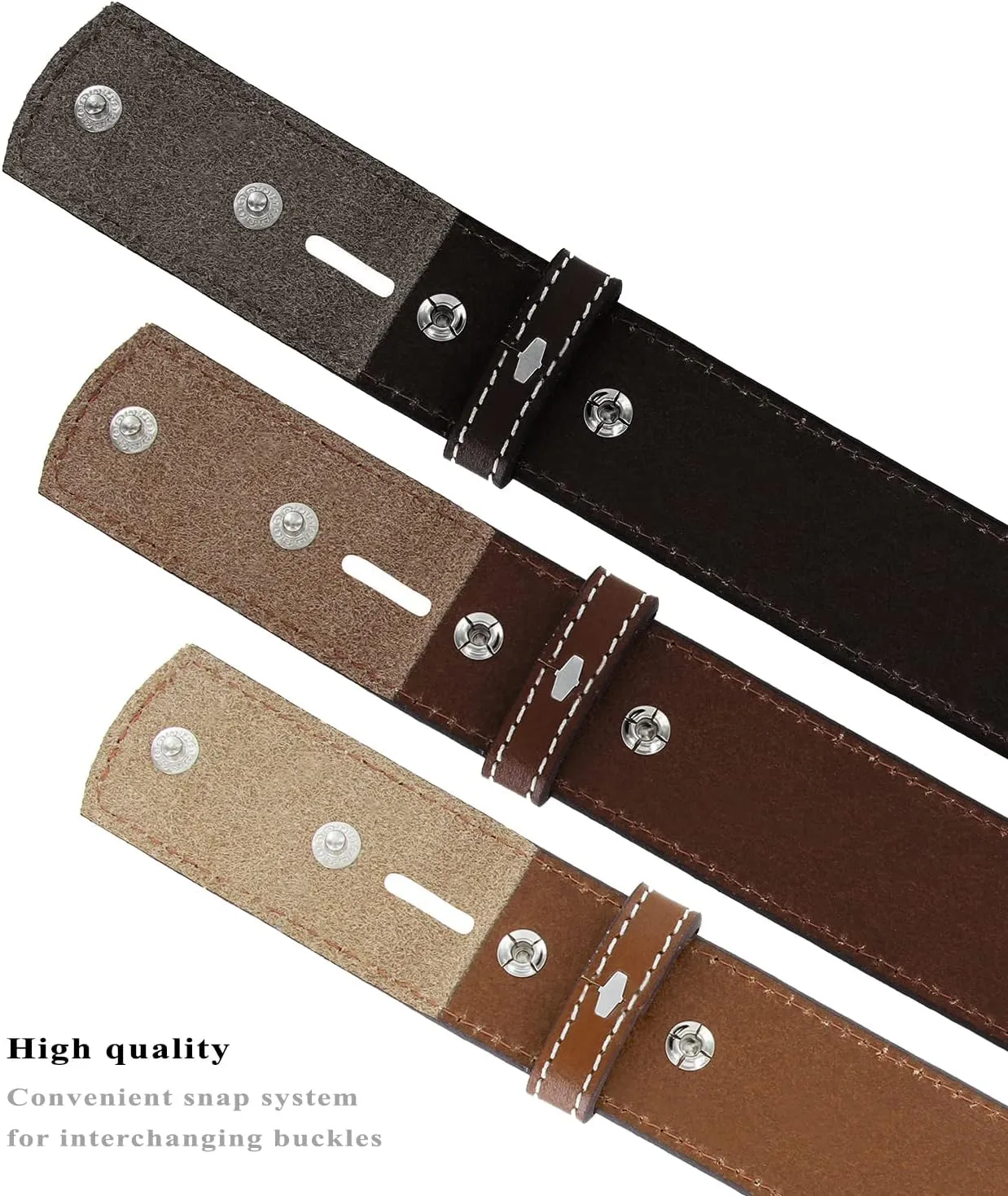Genuine Full Grain Western Engraved Tooled Leather Strap or Belt 1-1/2" Wide