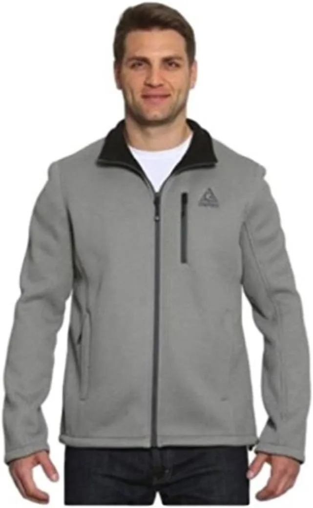 Gerry Unisex Adults Modern Grey Wool Blend Anorak Jacket, Medium