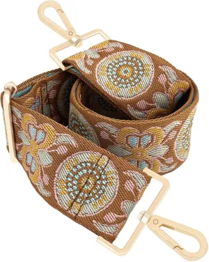GINJKGO Purse Straps Replacement Crossbody - Adjustable Bag Strap for Purses, Wide Shoulder Strap for Women Guitar Purses