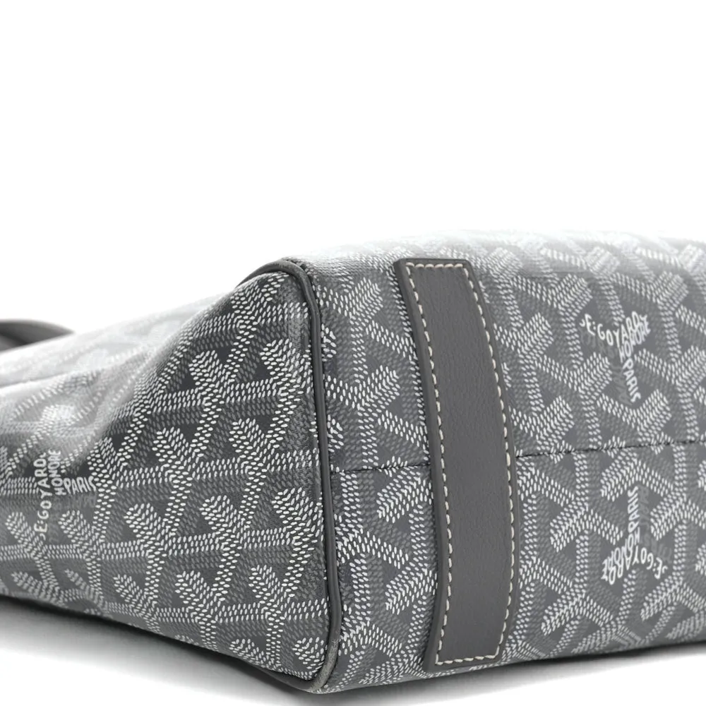 Goyard Grey Goyardine Voltaire Tote Bag
