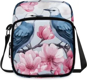 Grassland Bird Crossbody Sling Bags Sling Backpack Shoulder Bag Lightweight Travel Backpack Fanny Packs Purses Handbags for Men Women Travel Cycling Skating