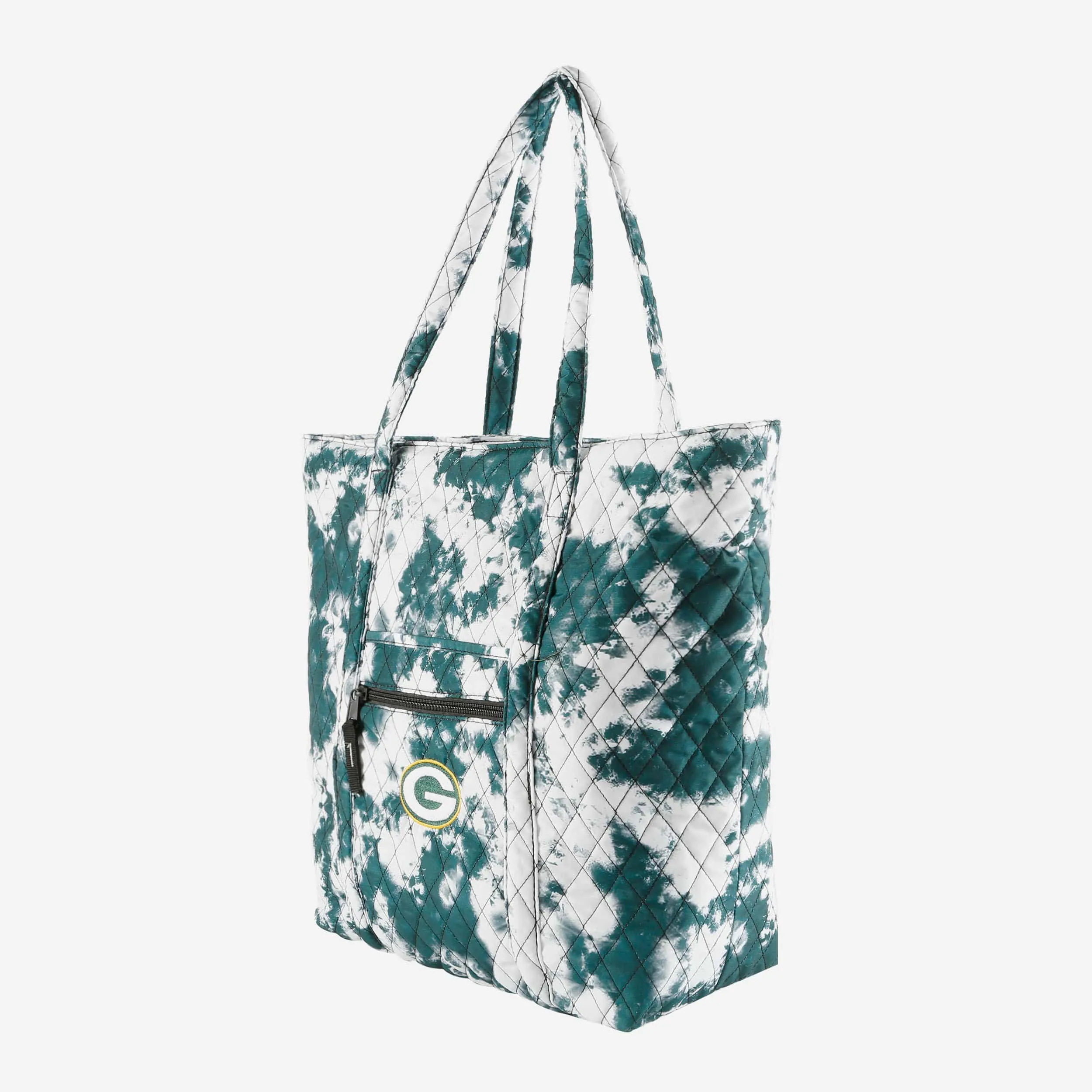 Green Bay Packers Tie-Dye Takeaway Tote Bag