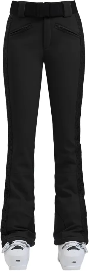 GSOU SNOW Womens Ski Pants Slim Fit Waterproof Insulated Snow Pants Flared Winter Outdoor Hiking Warm